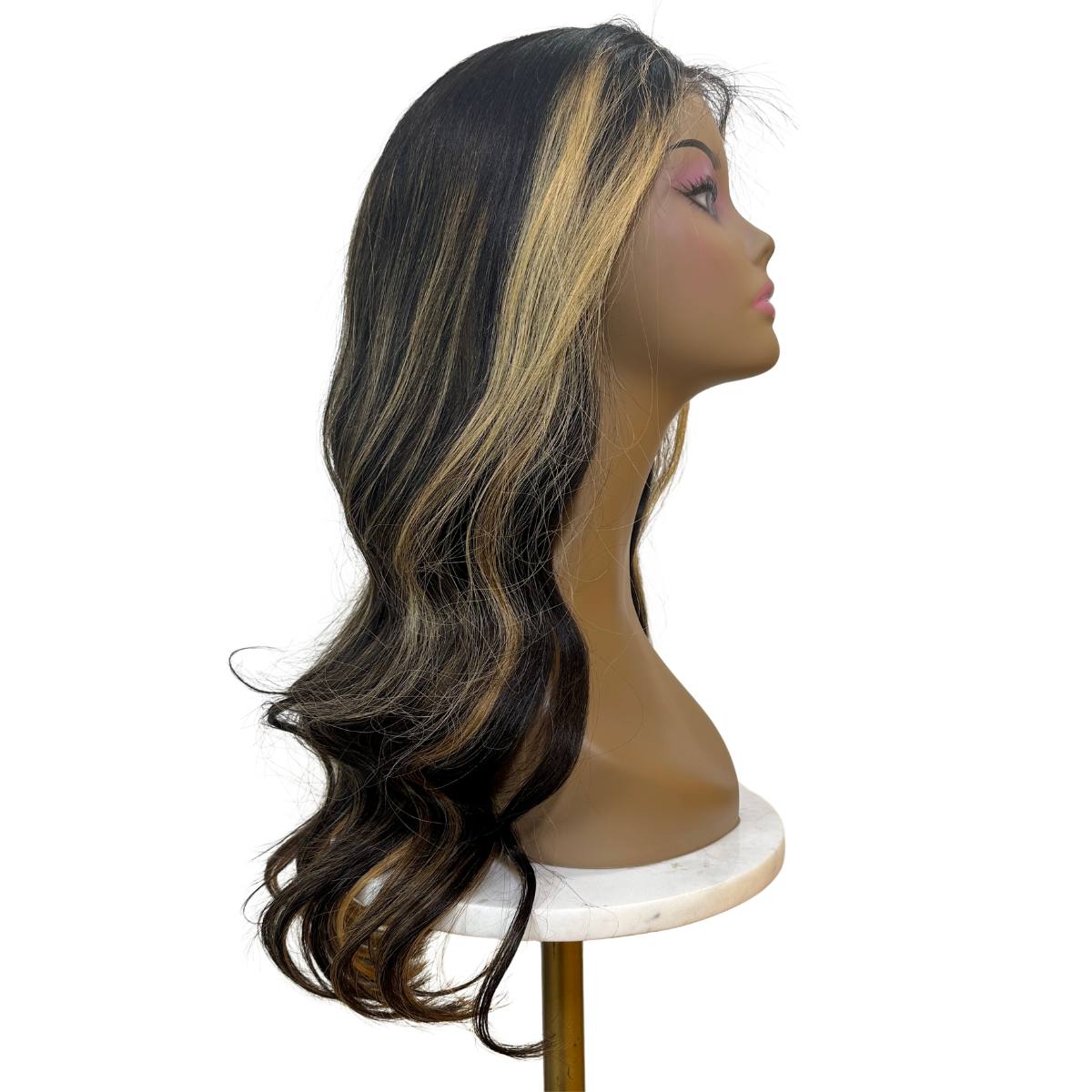 Ombre Highlight Body Wave 5x5 HD Closure Wig 26" SALE