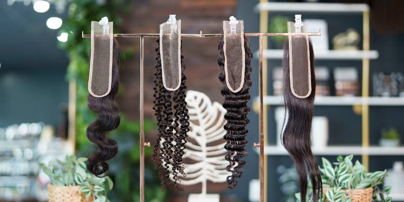 Private Label Showroom Human Hair 2x6 Lace Closures 1