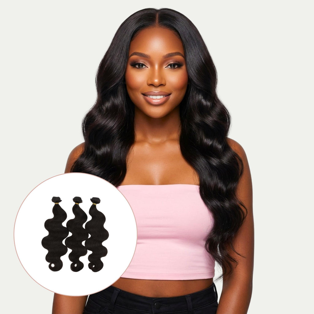 Raw Brazilian Body Wave 100% Human Hair Bundle Deal - Private Label