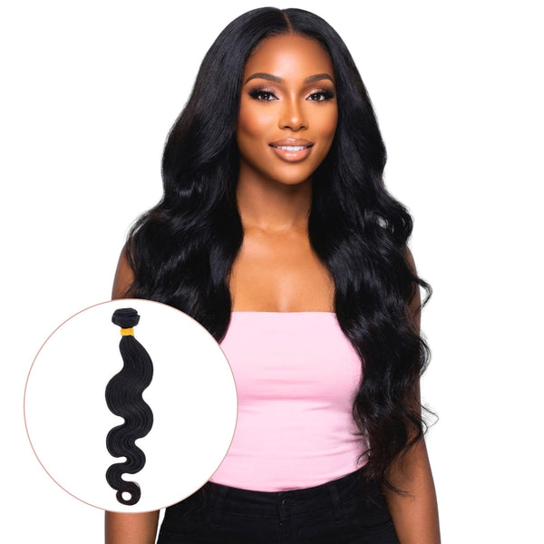 Single-Donor Virgin Hair Extensions Loose Wave 22\