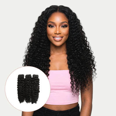 Raw Burmese Curly 100% Human Hair Bundle Deals