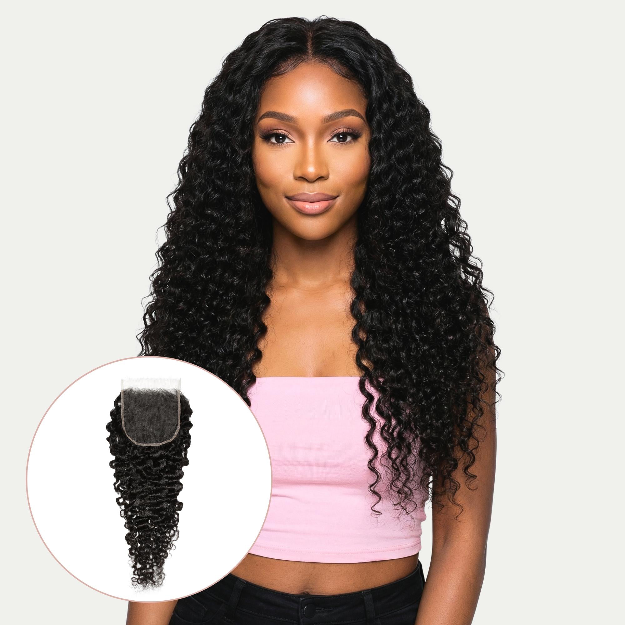 Raw Burmese Curly 5x5 HD Lace Human Hair Closure - Private Label