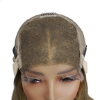 Raw Golden Wave Glueless 5x5 HD Lace Professionally Colored 100% Human Hair Closure Bob Wig - Private Label