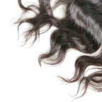 Raw Indian Curly 13x4 Transparent Lace 100% Human Hair Frontal - Private Label