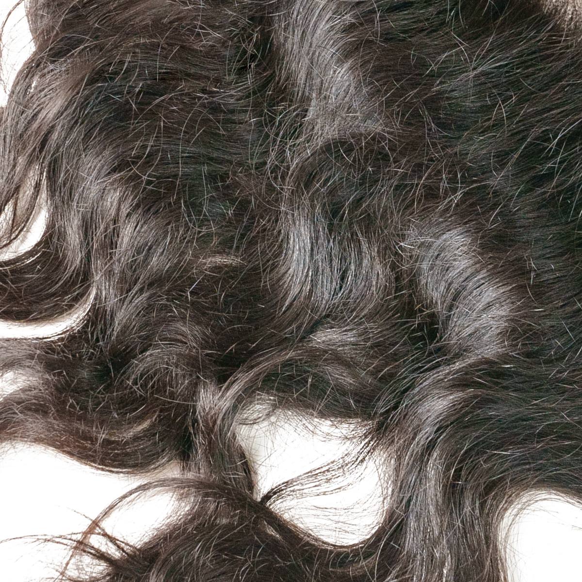 Raw Indian Curly 13x4 Transparent Lace 100% Human Hair Frontal - Private Label