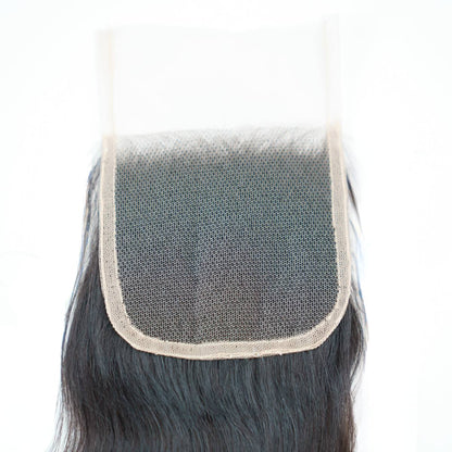 Raw Indian Curly 4x4 Transparent Hair Closure