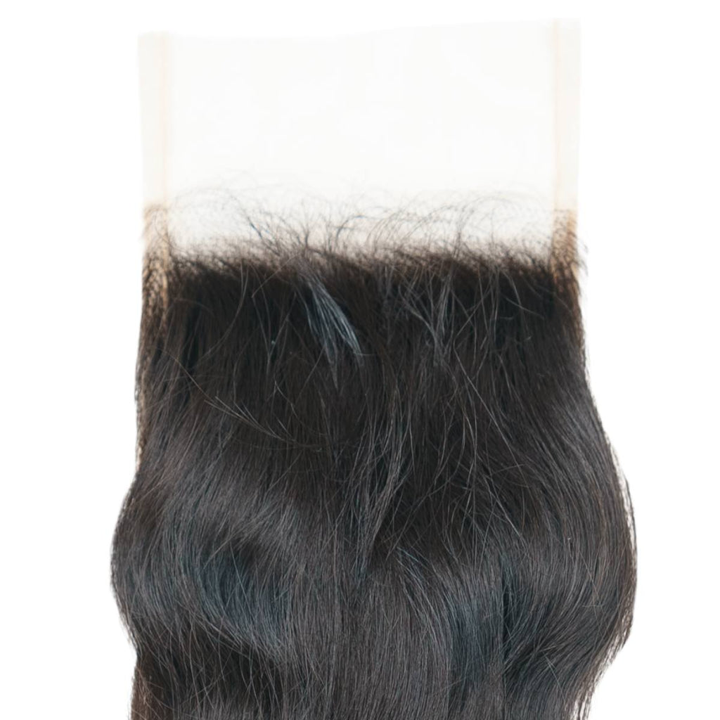 Raw Indian Curly 4x4 Transparent Lace 100% Human Hair Closure SALE - Private Label