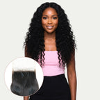 Raw Indian Curly 4x4 Transparent Lace 100% Human Hair Closure - Private Label