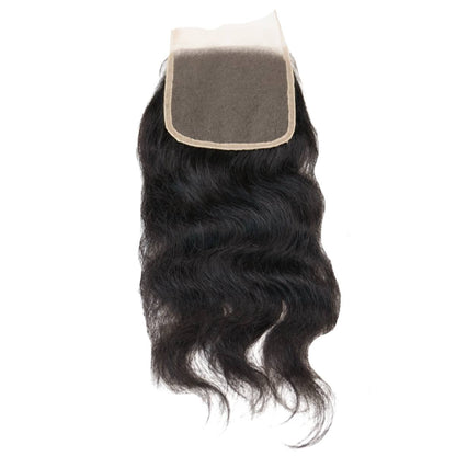 Raw Indian Curly 5x5 Closure Back