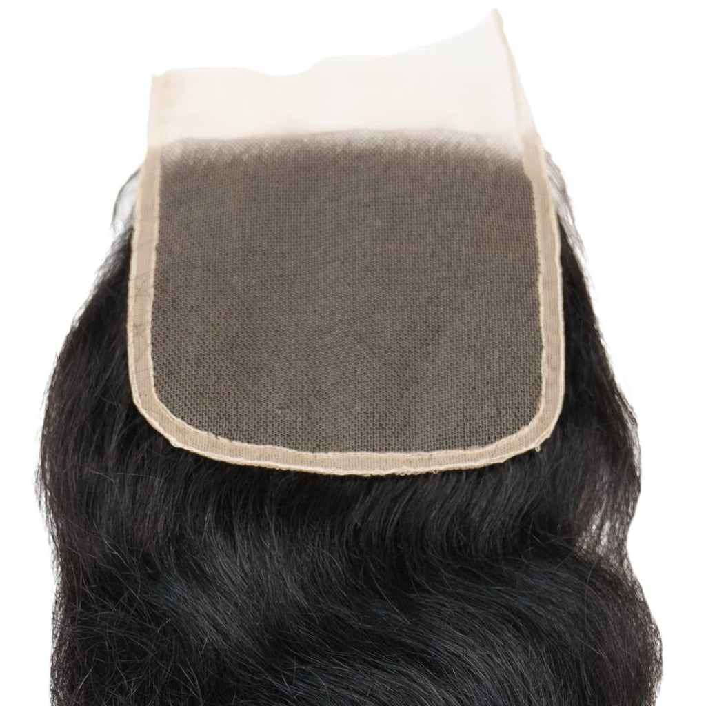 Raw Indian Curly 5x5 Transparent Lace 100% Human Hair Closure - Private Label