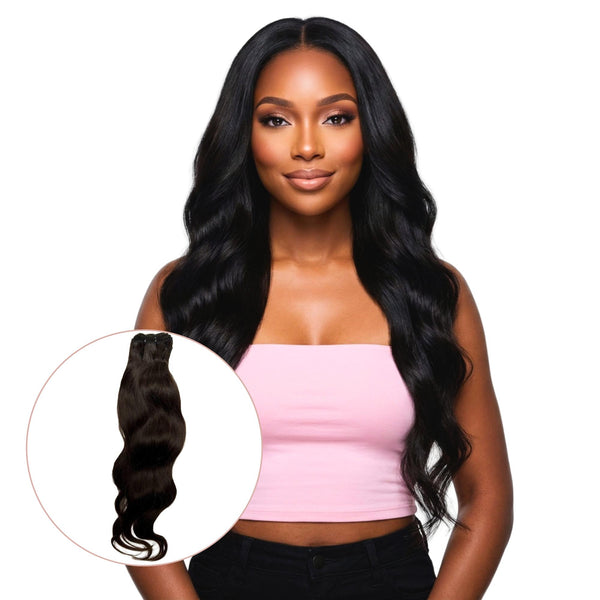 Raw Indian Wavy 100% Human Hair Bundles - Private Label