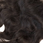 Raw Indian Wavy 13x4 Transparent Lace 100% Human Hair Frontal - Private Label