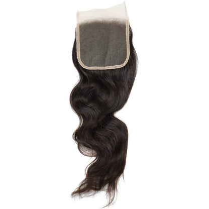 Raw Indian Wavy 5x5 Transparent Back