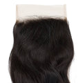 Raw Indian Wavy 5x5 Transparent Lace 100% Human Hair Closure - Private Label