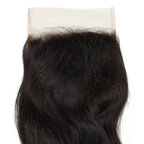 Raw Indian Wavy 5x5 Transparent Lace 100% Human Hair Closure - Private Label