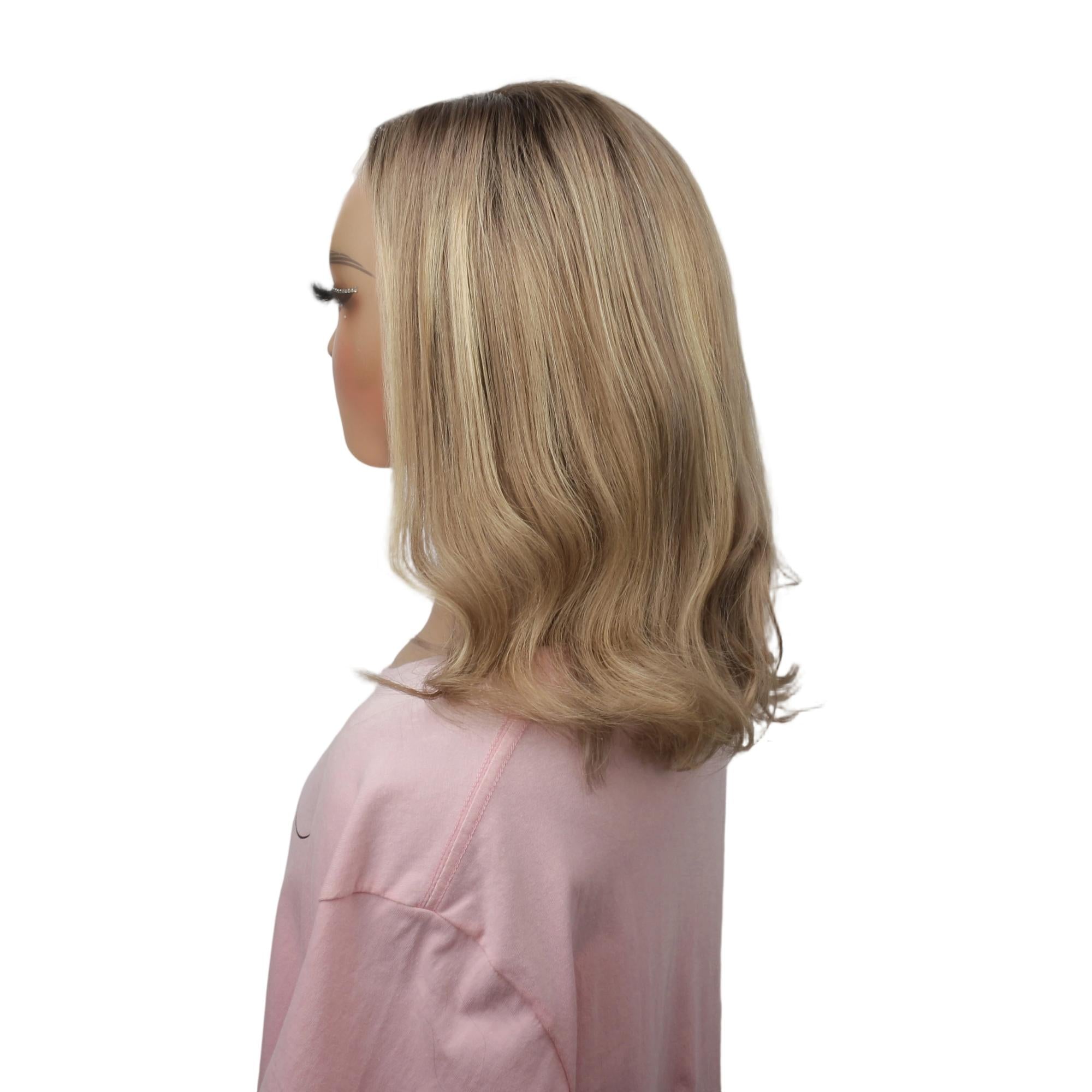 Raw Platinum Flip Glueless 5x5 HD Lace Professionally Colored 100% Human Hair Closure Bob Wig - Private Label