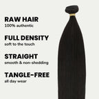Raw Straight 100% Human Hair Bundle Deal | Private Label