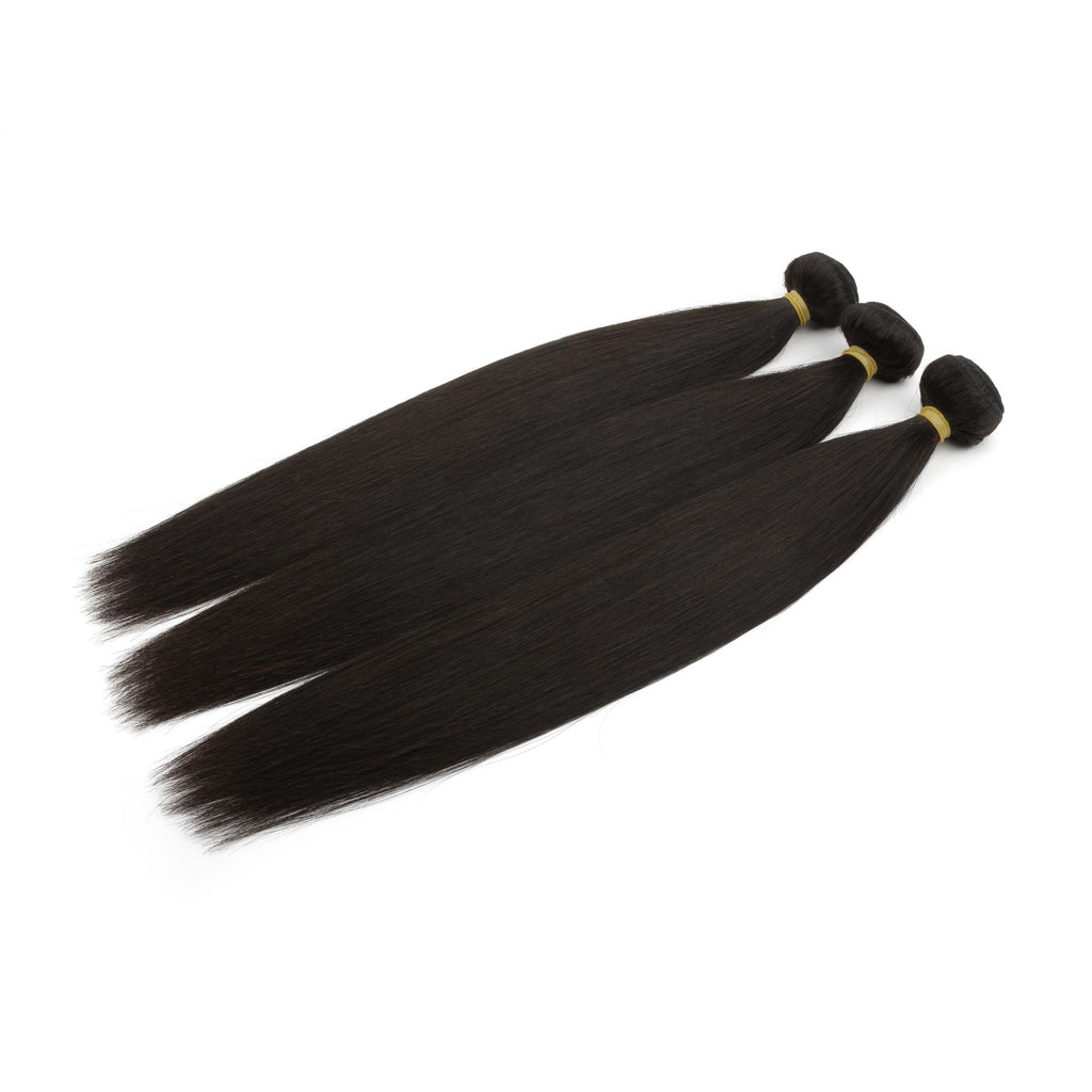 Raw Straight 100% Human Hair Bundle Deal | Private Label