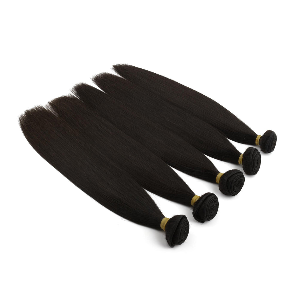 Raw Straight 100% Human Hair Bundle Deal | Private Label