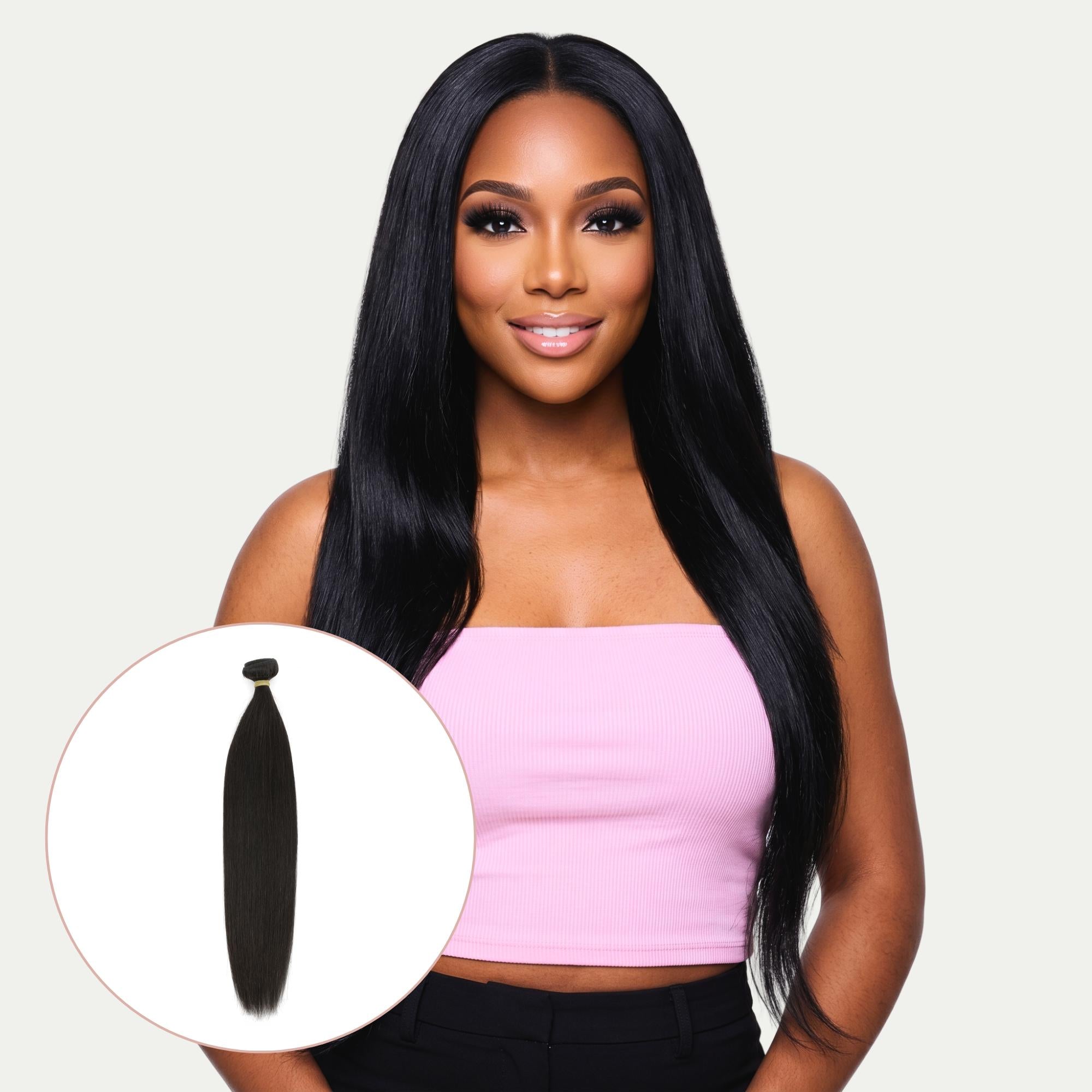 Raw Straight 100% Human Hair Bundles - Private Label
