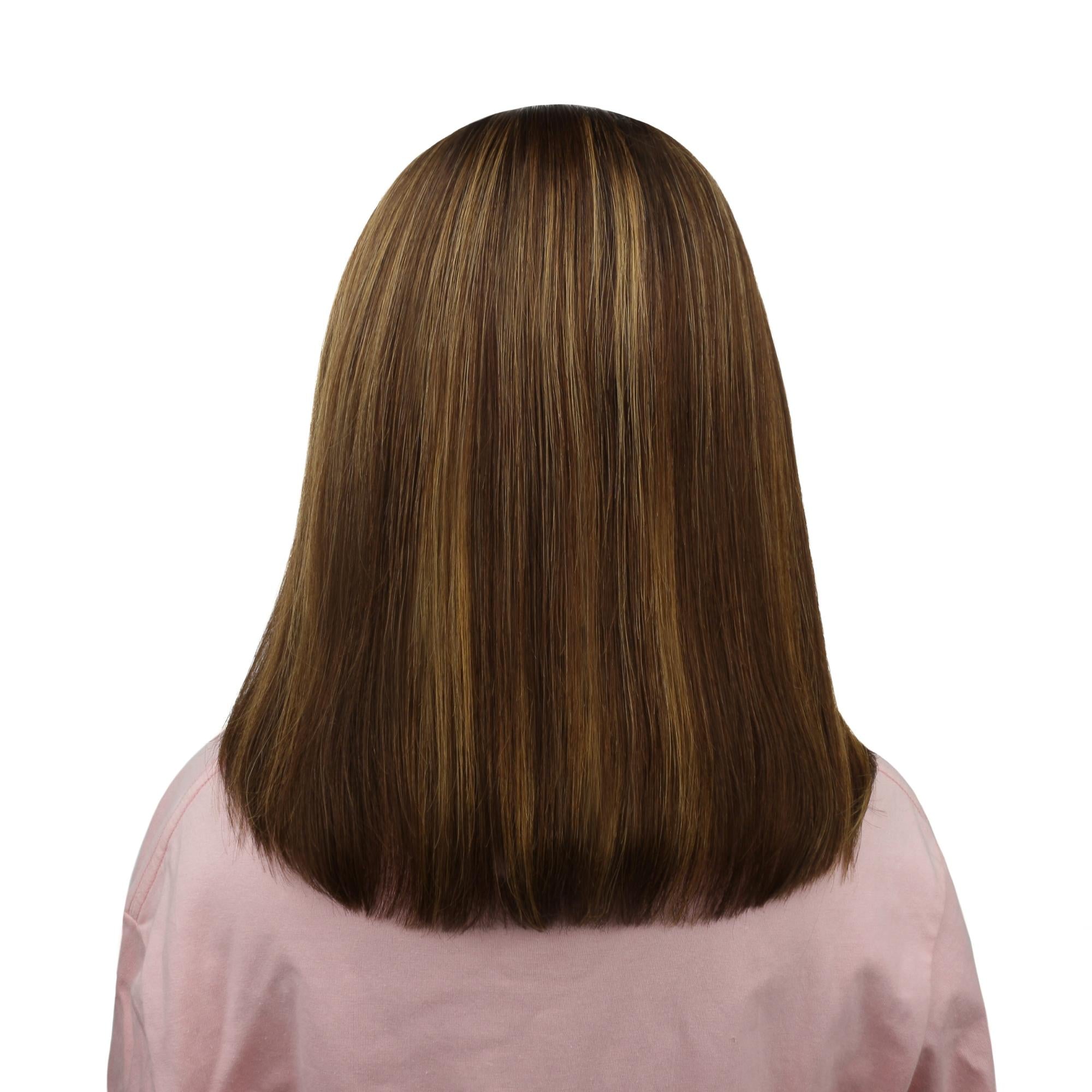 Raw Toffee Flip Glueless 5x5 HD Lace Professionally Colored 100% Human Hair Closure Bob Wig - Private Label