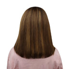Raw Toffee Flip Glueless 5x5 HD Lace Professionally Colored 100% Human Hair Closure Bob Wig - Private Label