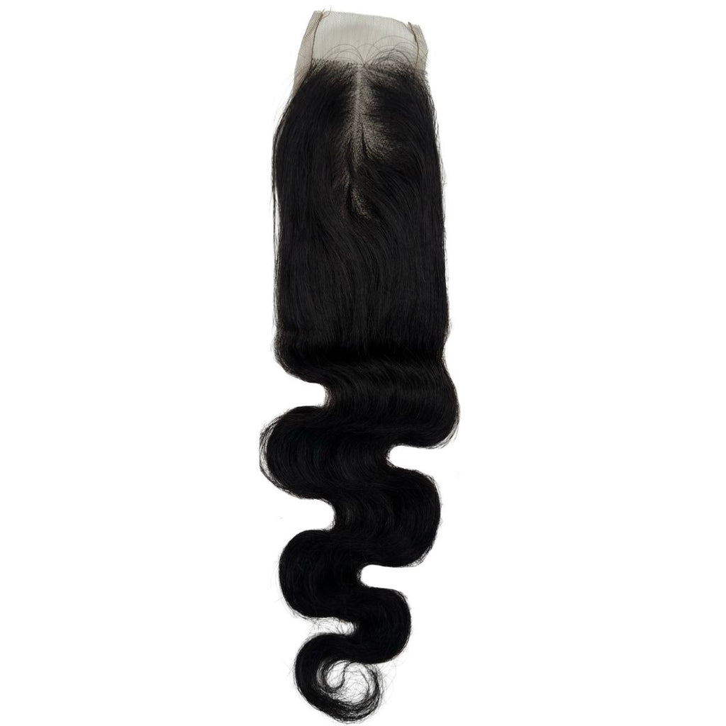 Raw Vietnamese Body Wave 2x6 Swiss Lace Human Hair Closure - Private Label