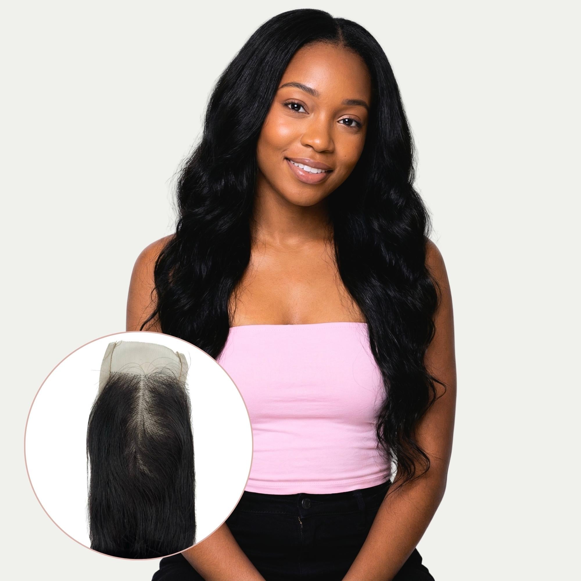 Raw Vietnamese Body Wave 2x6 Swiss Lace Human Hair Closure - Private Label