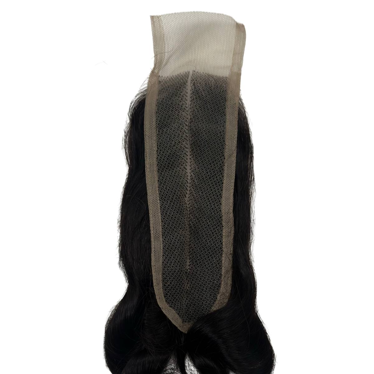 Raw Vietnamese Ripple Curly 2x6 Swiss Lace Human Hair Closure - Private Label