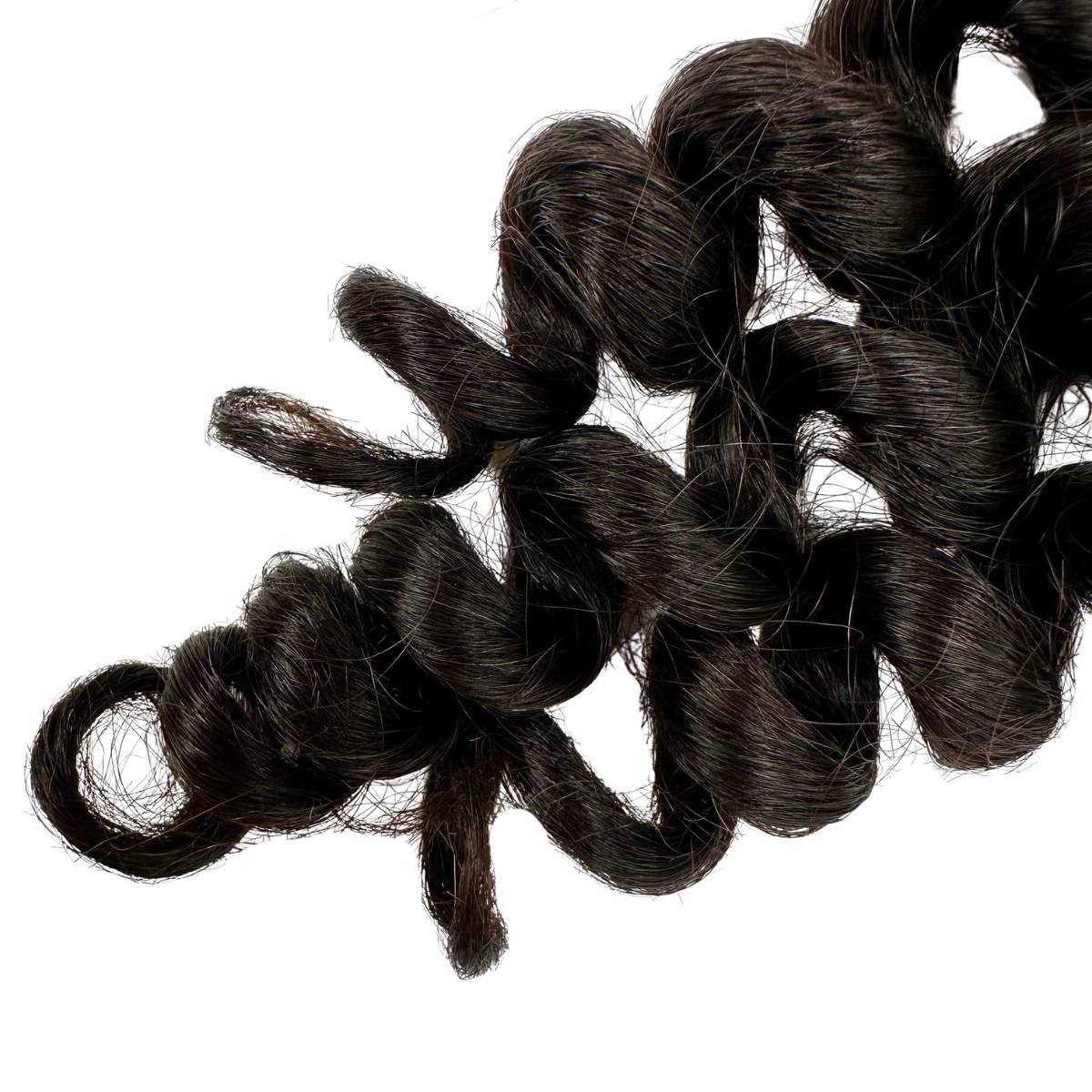 Raw Vietnamese Ripple Curly 5x5 Swiss Ends