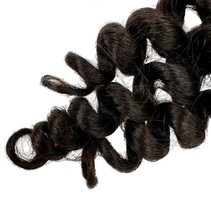 Raw Vietnamese Ripple Curly 5x5 Swiss Ends