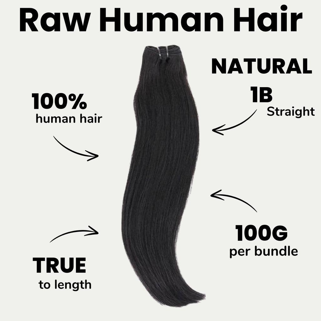 Raw Vietnamese Straight 100% Human Hair Bundles - Private Label