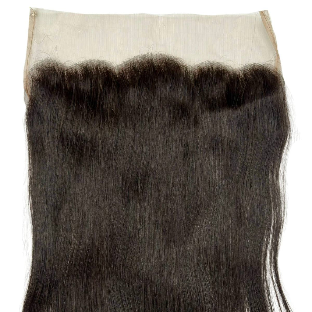 Raw Vietnamese Straight 13x4 Swiss Lace Human Hair Frontal - Private Label
