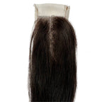 Raw Vietnamese Straight 2x6 Swiss Lace Human Hair Closure - Private Label