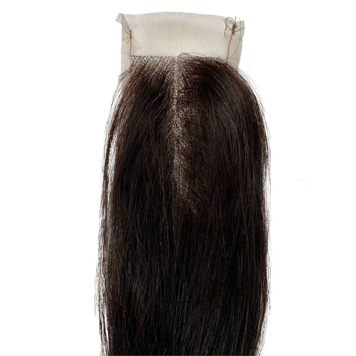 Raw Vietnamese Straight 2x6 Swiss Lace Human Hair Closure - Private Label