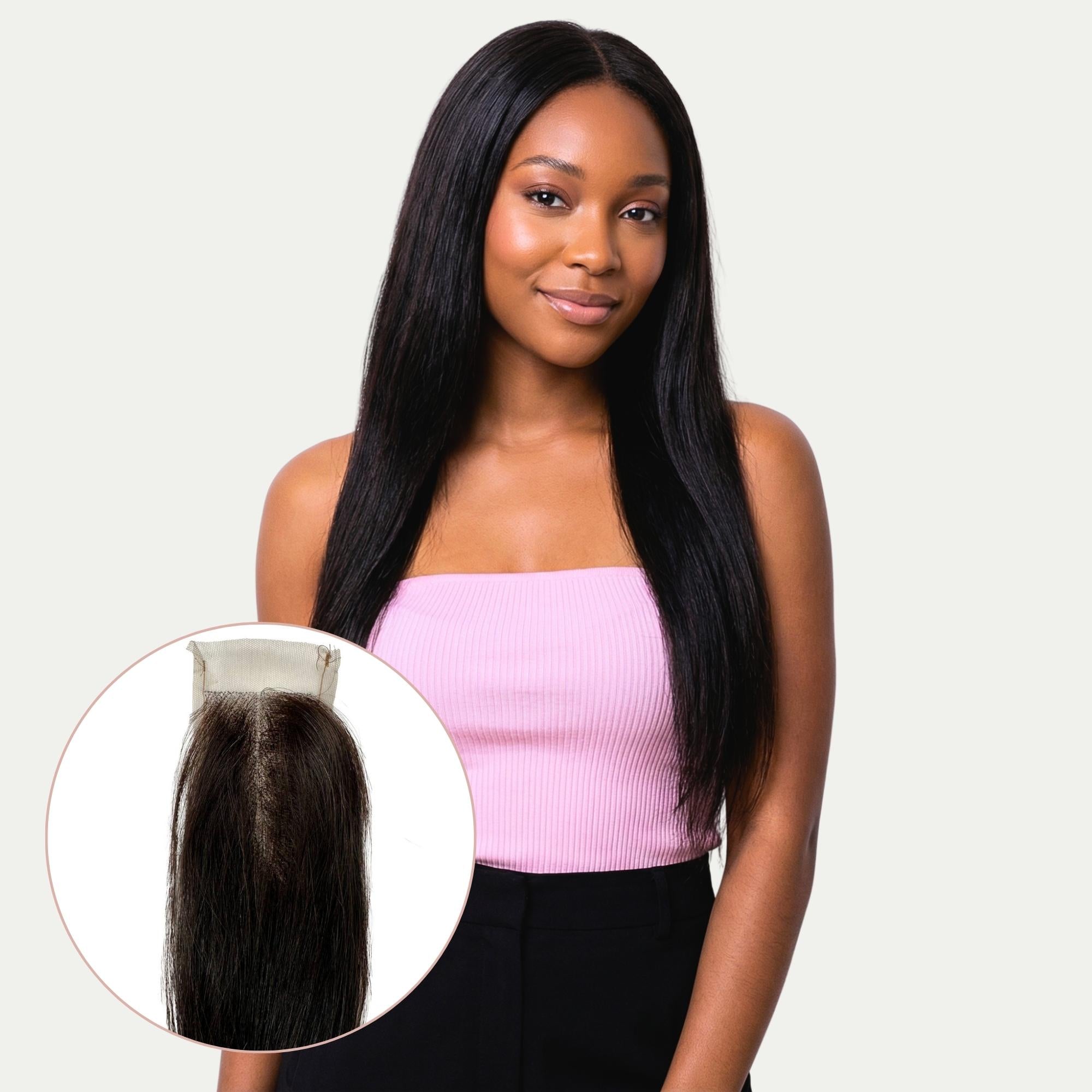 Raw Vietnamese Straight 2x6 Swiss Lace Human Hair Closure - Private Label