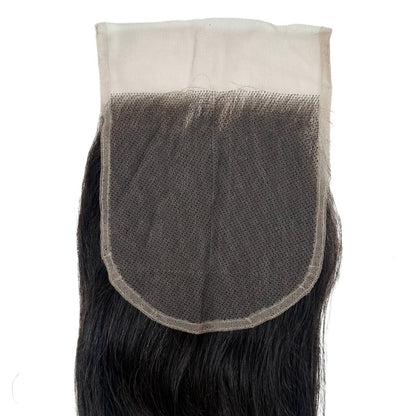 Raw Vietnamese Straight 5x5 Swiss Lace Human Closure