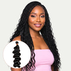 Raw Vietnamese Wavy Bulk 100% Human Braiding Hair - Private Label