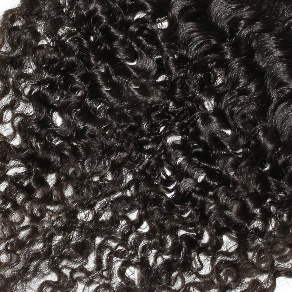 Raw Burmese Curly 13x4 HD Lace Human Hair Frontal - Private Label