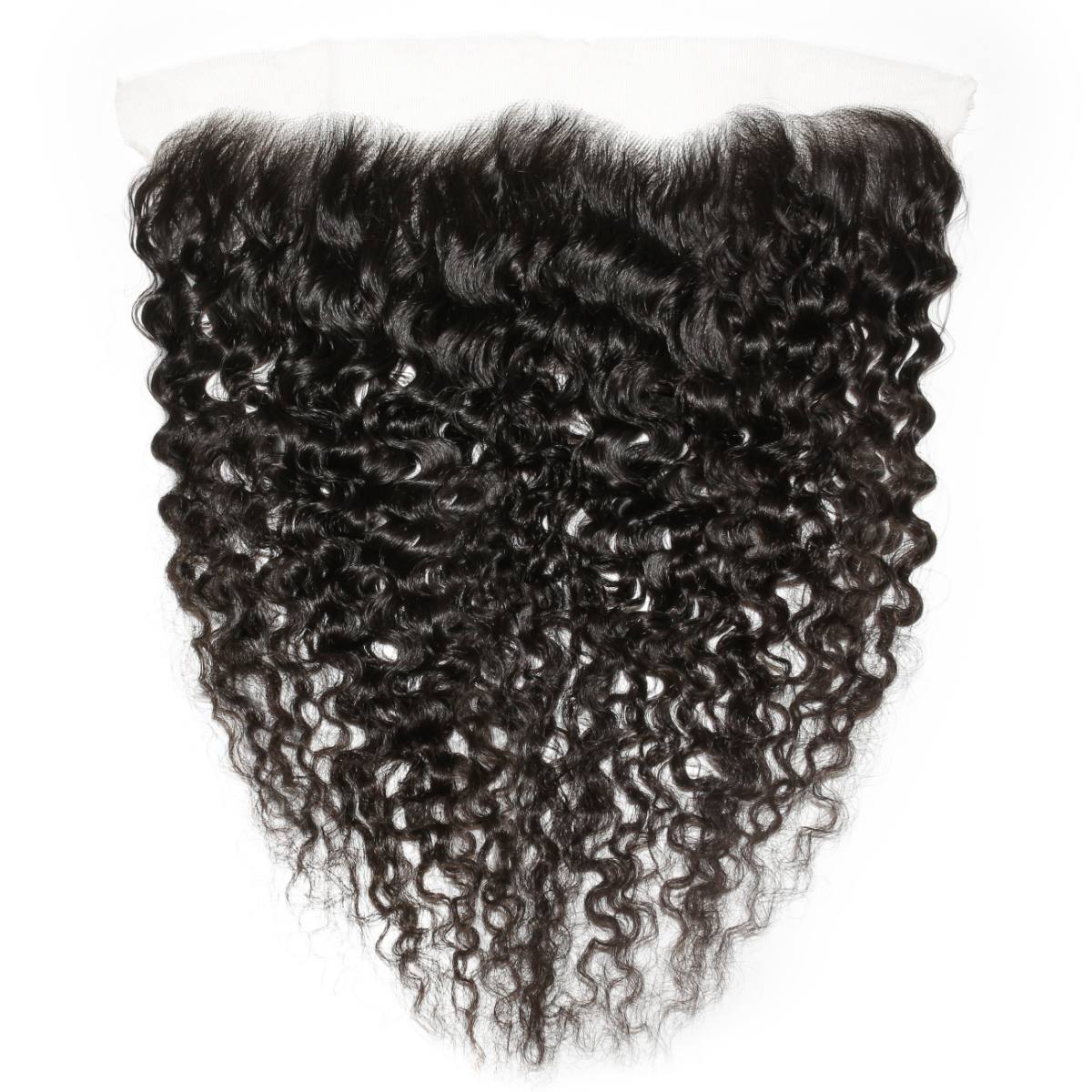 Raw Burmese Curly 13x4 HD Lace Human Hair Frontal - Private Label
