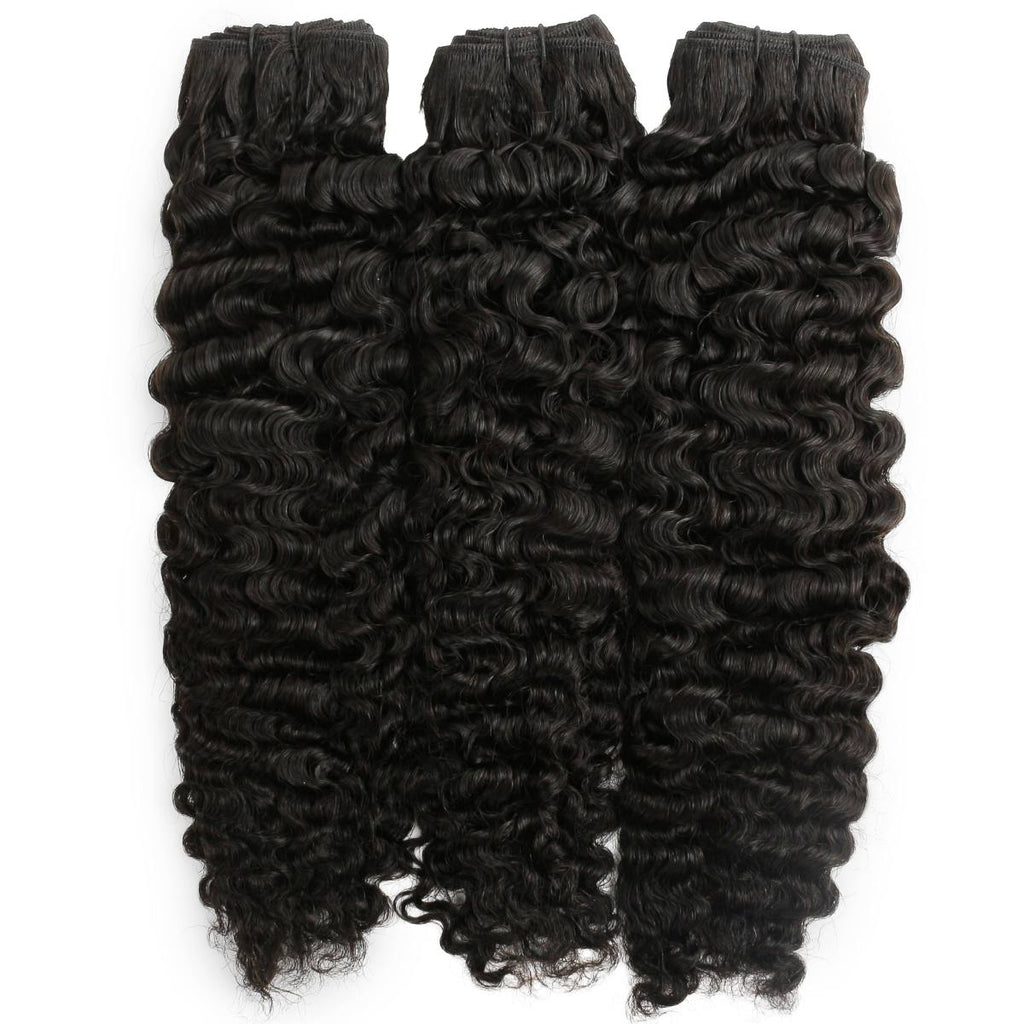 Raw Burmese Curly 100% Human Hair Bundle Deals - Private Label