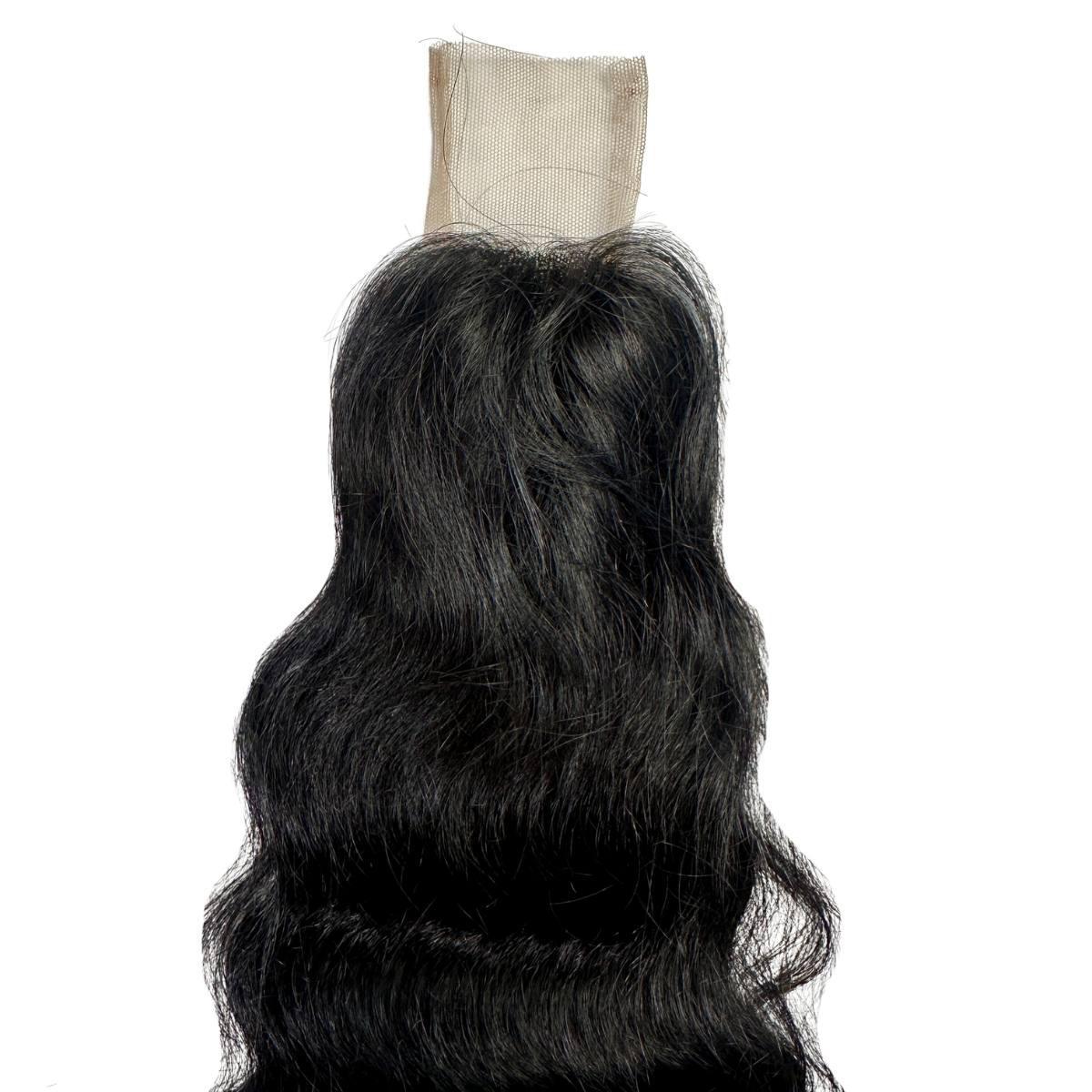 Raw Indian Curly 2x6 Transparent Lace 100% Human Hair Closure - Private Label