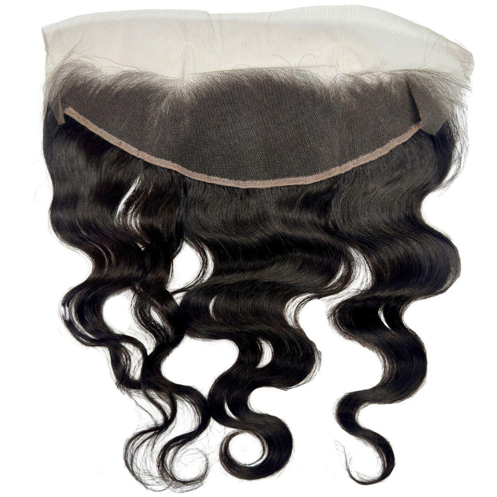 Brazilian Raw Body Wave 13x4 Transparent Frontal SALE - Private Label
