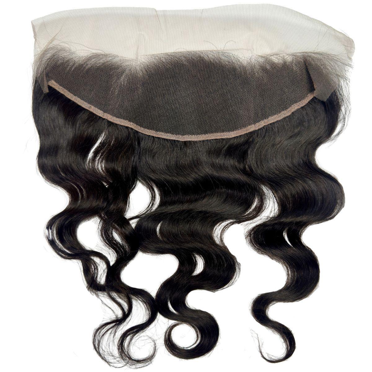 Brazilian Raw Body Wave 13x4 Transparent Frontal SALE - Private Label