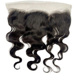 Brazilian Raw Body Wave 13x4 Transparent Frontal SALE - Private Label