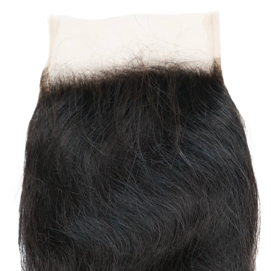 Raw Indian Curly 5x5 Transparent Lace Closure