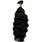 Raw Indian Curly Bulk 100% Human Braiding Hair - Private Label