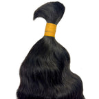 Raw Indian Curly Bulk 100% Human Braiding Hair - Private Label