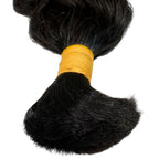 Raw Indian Curly Bulk 100% Human Braiding Hair - Private Label