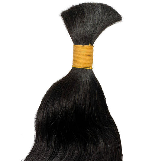 Raw Indian Wavy Bulk Hair